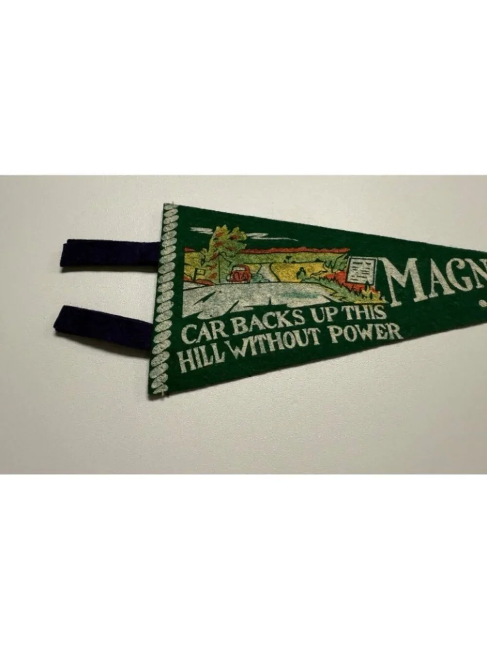 Vintage Magnetic Hill N.B. Canada pennant